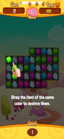 Game screenshot Candy Matching Smash apk