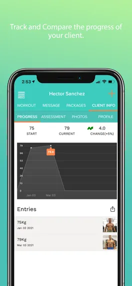 Game screenshot The Training Notebook apk