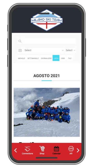 Milano Ski Team Screenshot