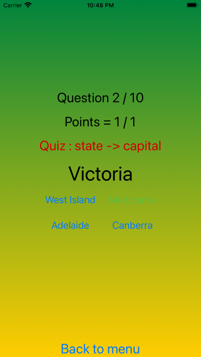 States of Australia Screenshot