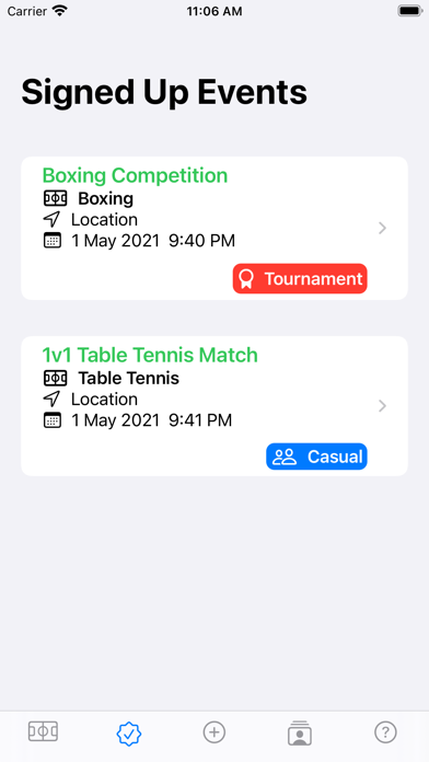 Sportal - Sports Events Screenshot