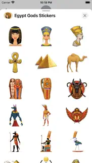 egypt gods stickers iphone screenshot 3