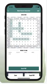 word search puzzle generator iphone screenshot 4