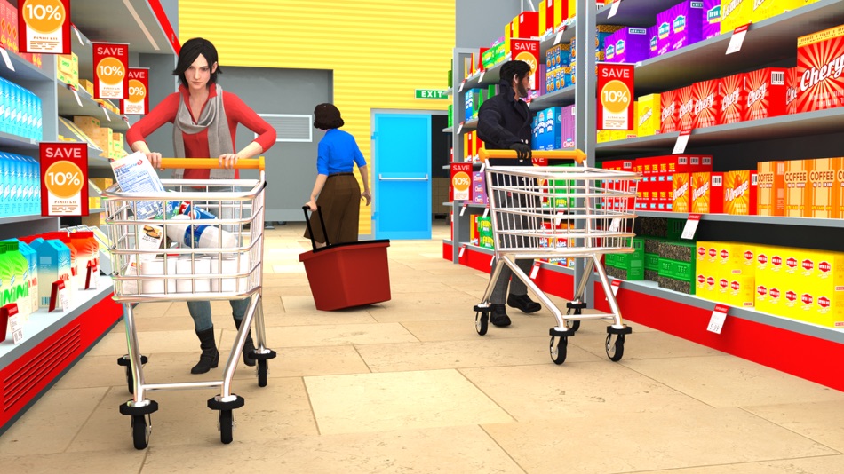 Supermarket 3D: Shopping Mall - 1.3 - (iOS)