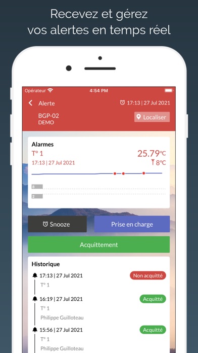 Screenshot #1 pour JRI MySirius Alert