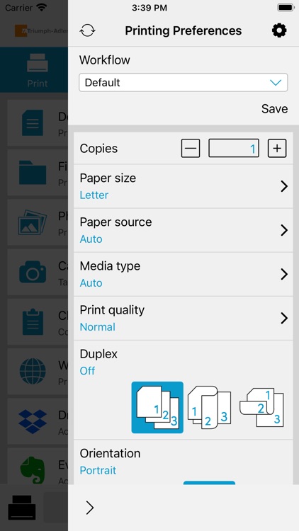 TA/UTAX Mobile Print screenshot-5