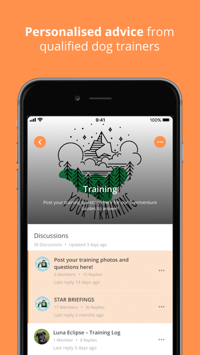 Scentventure Dog Training Screenshot