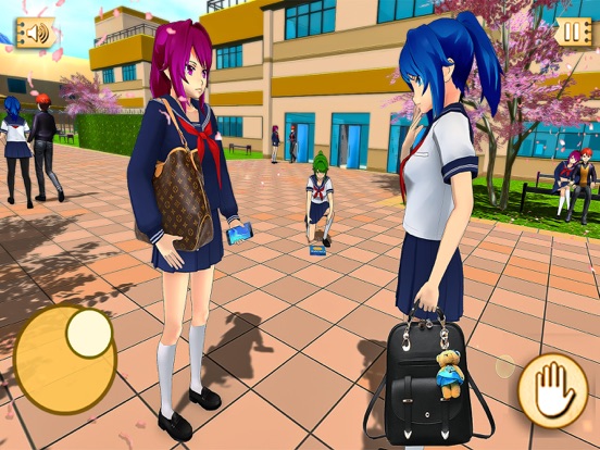 Screenshot #4 pour sakura anime lycéenne