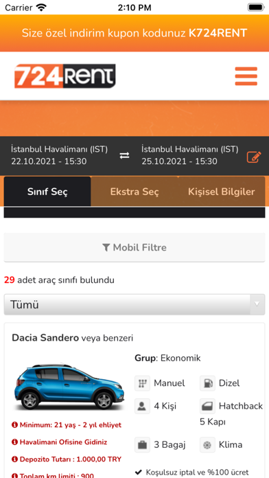 724Rent Screenshot