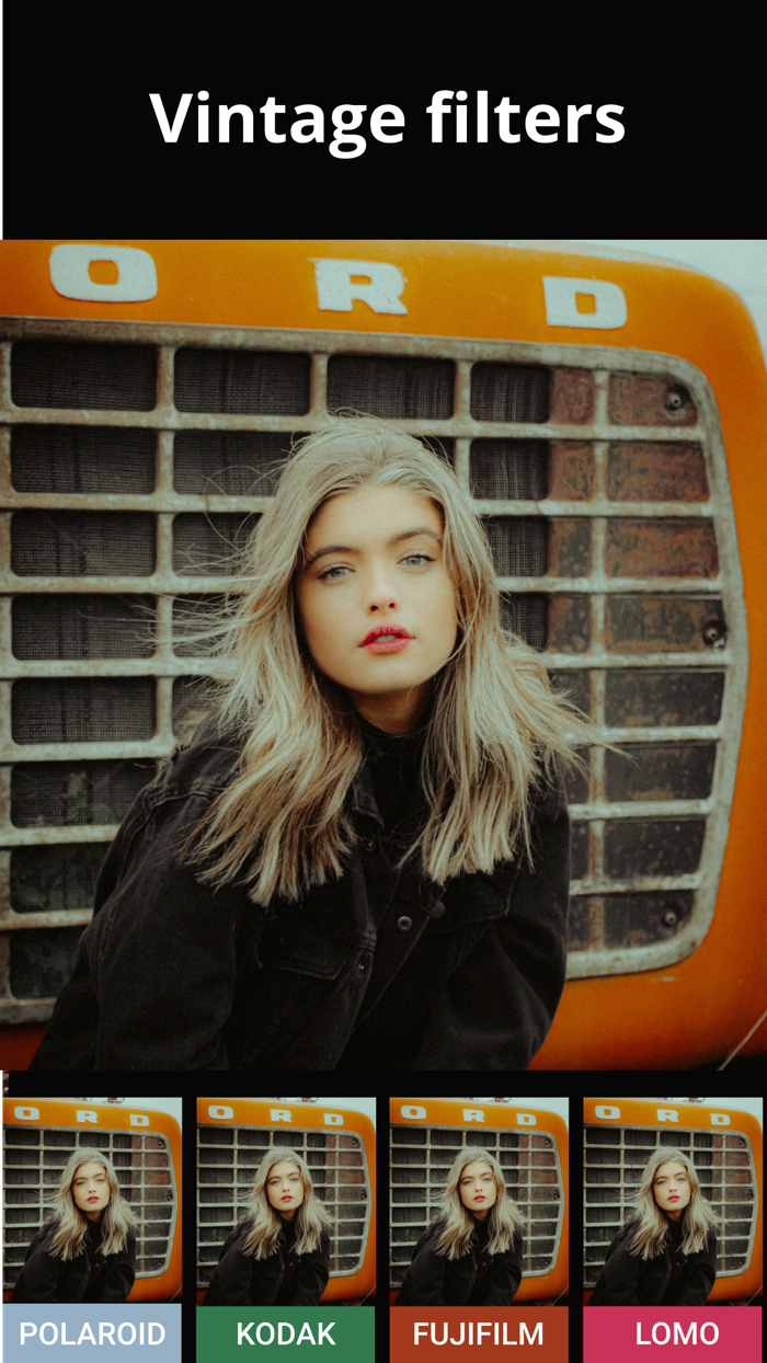 Neon Vintage Filters and Effect