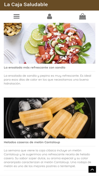 La caja saludable Screenshot