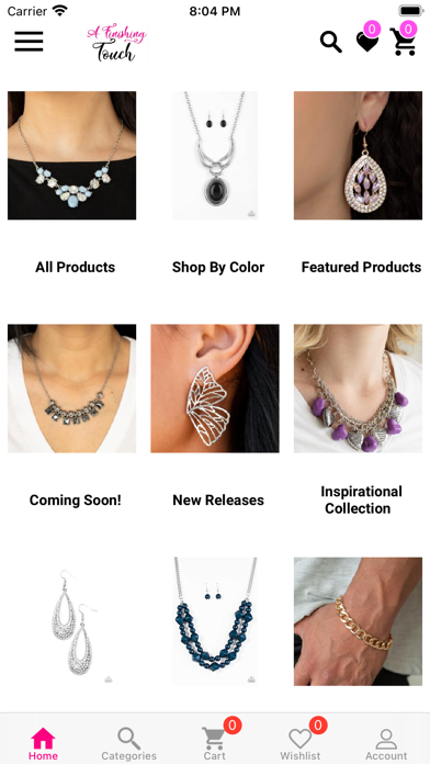 A Finishing Touch Jewelry Screenshot