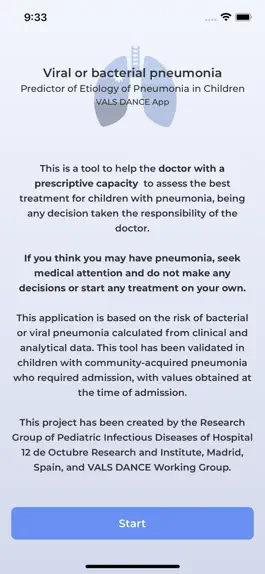 Game screenshot Pneumonia Etiology Predictor ® mod apk