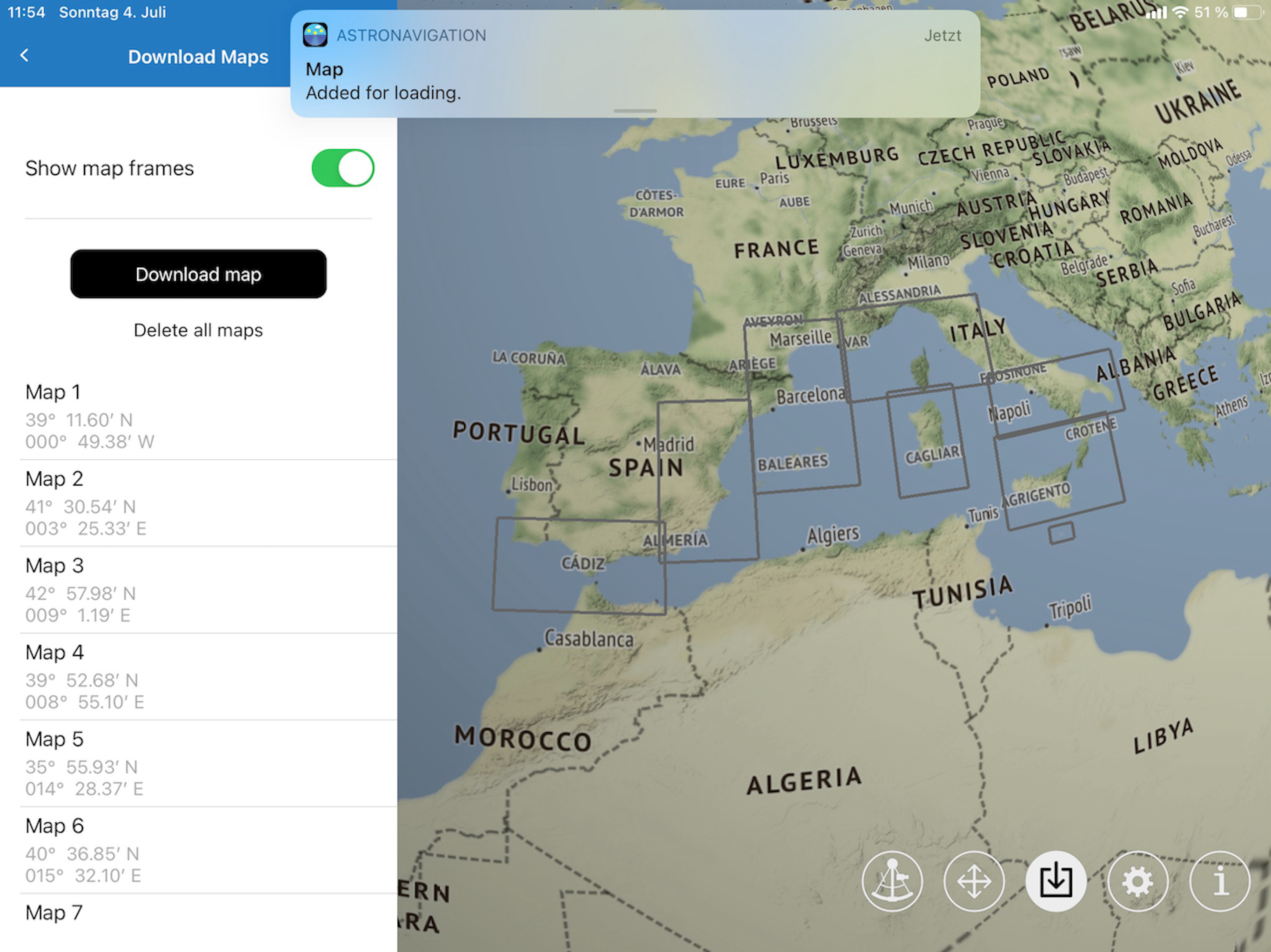 Circle Of Position Navigation