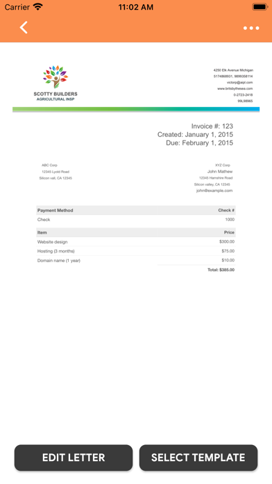 Professional Letterhead Maker