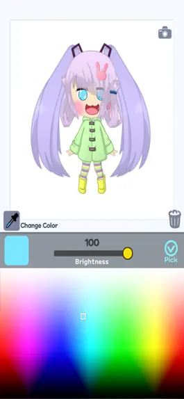 Game screenshot Doll Decoration & Coloring hack