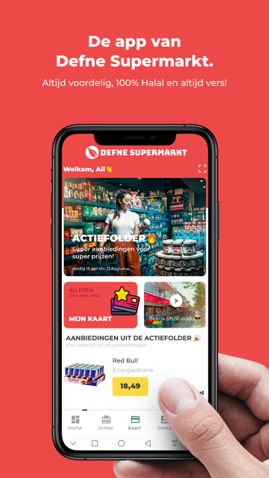 Defne Supermarkt Screenshot