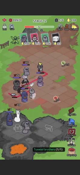 Game screenshot Random Moai Defense apk