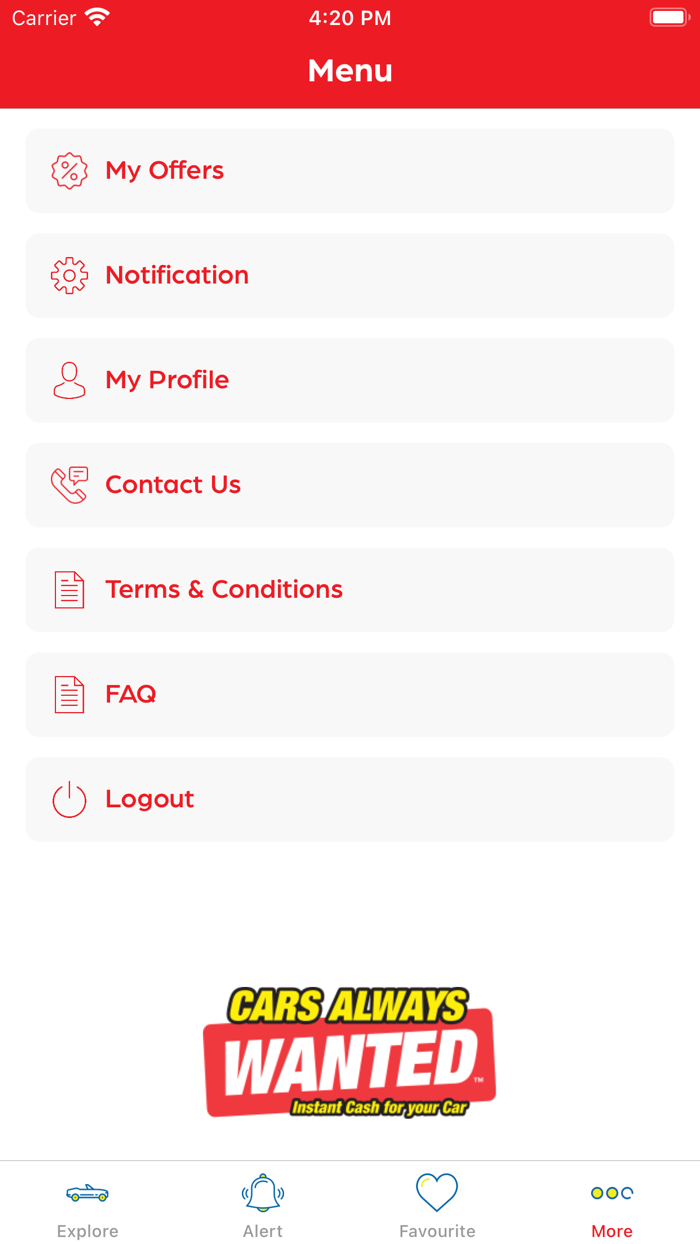 Cars Always Wanted - Australia