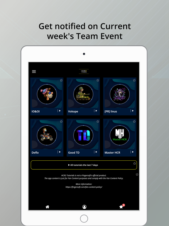 Screenshot #6 pour HCR2 Tutorials