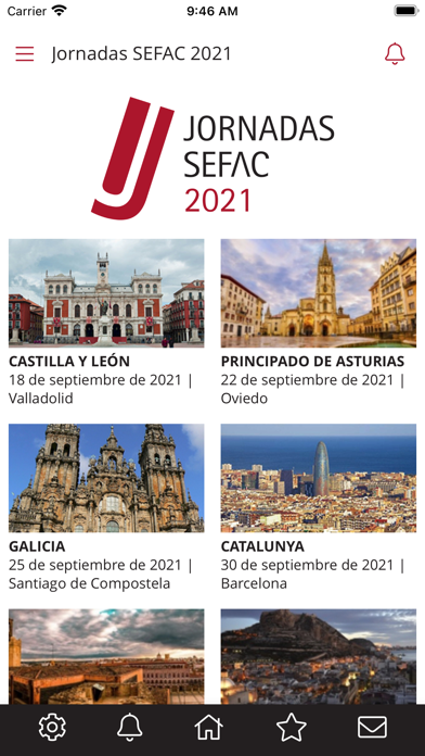 Jornadas SEFAC 2021 Screenshot
