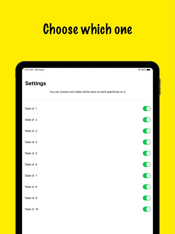 Screenshot #6 pour Table Easy