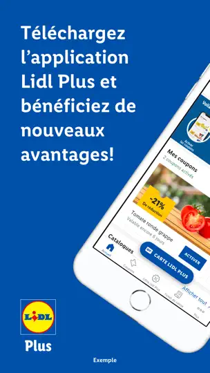 Capture d'écran de Lidl Plus sur iPhone 1