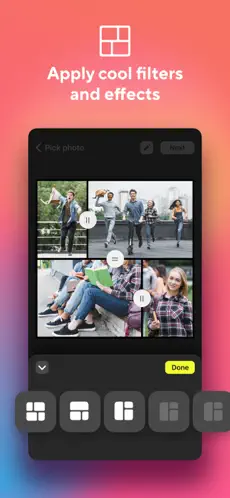 Screenshot 4 Collage Maker and Video Editor iphone