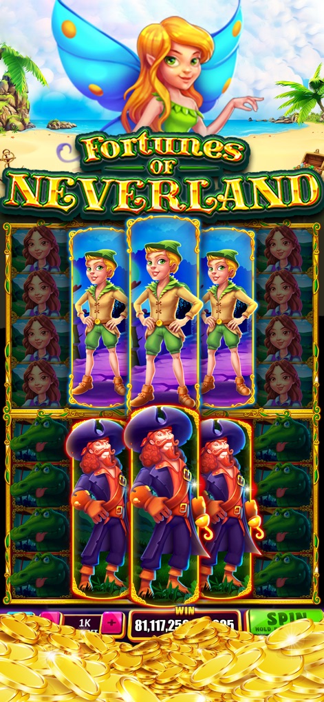 Spin&Win Slots Casino Games - fortunes-of-neverland-slot-machine