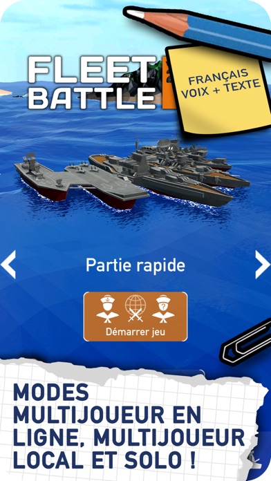 Screenshot #2 pour Fleet Battle : Bataille Naval