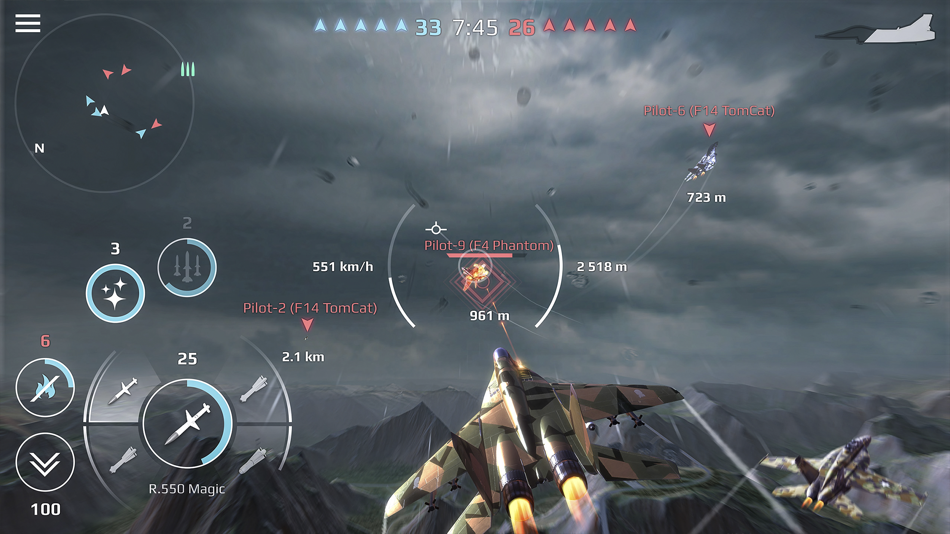 #1. Sky Combat: Planes PVP Online (iOS) 由: Azur Interactive Games Limited