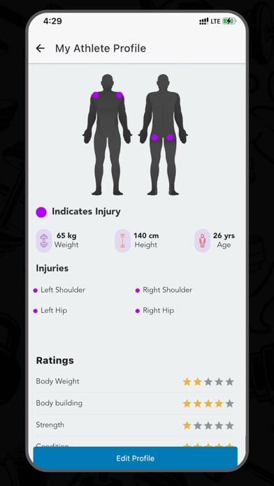 1Point6Gym Screenshot