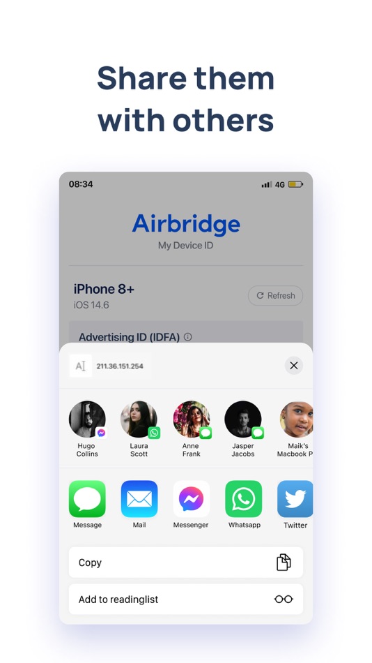 #4. My Device ID by Airbridge (iOS) 由: ab180 Inc.