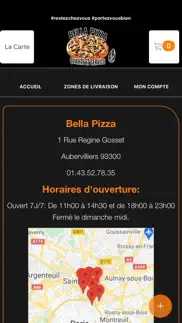 bella pizza aubervillers iphone screenshot 4