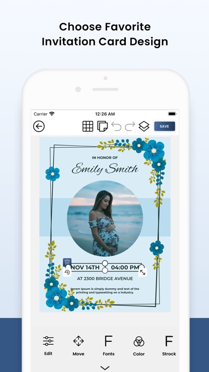 Invitation Card Creator (RSVP) screenshot-3