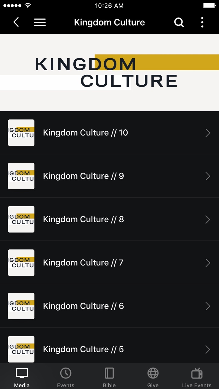 iPhone screenshot