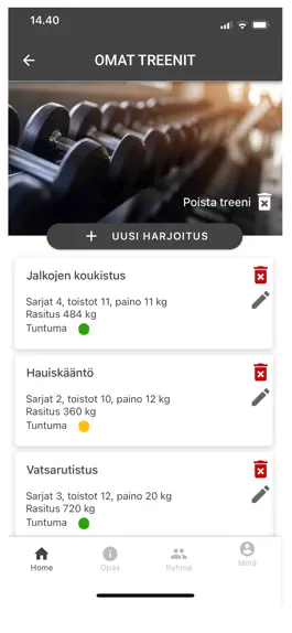 Game screenshot Kuntosali apk