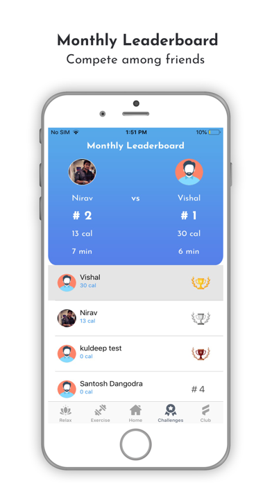 Welcare Fitness Screenshot