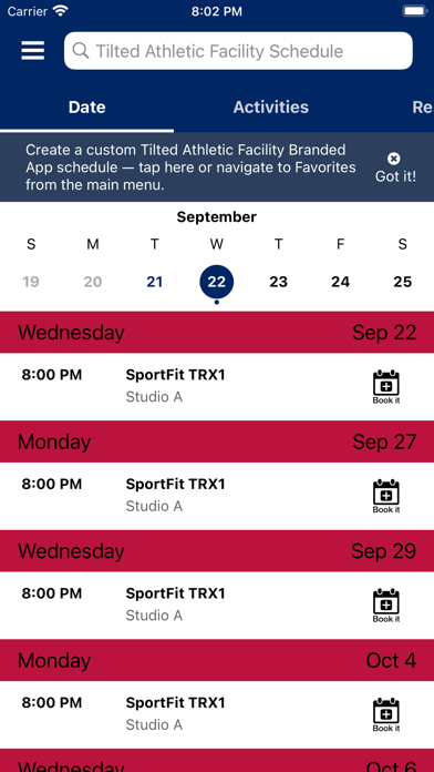 Tilted Athletic Facility Screenshot