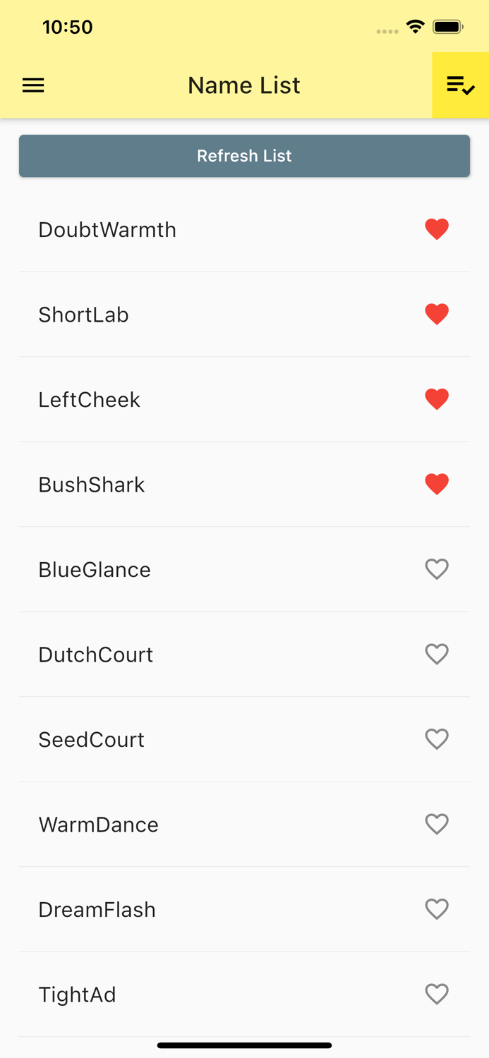 Infinite Name Generator
