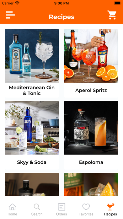 Austin Liquor Delivery Screenshot
