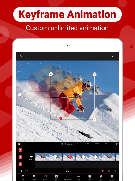 Video Editor - Vlog Star iPad screenshot 8 - Photo & Video app