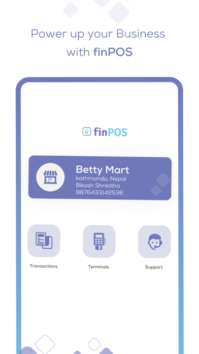 finPOS Screenshot