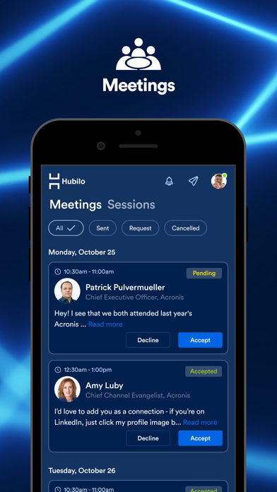 Acronis Events Screenshot