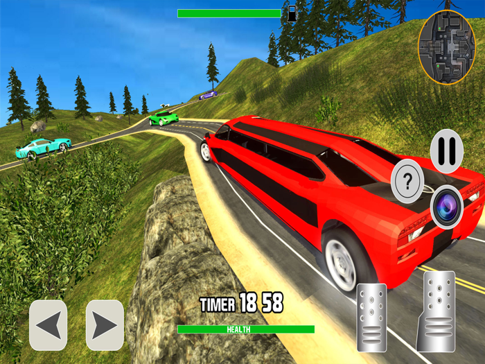 Limousine Taxi Driving 3D