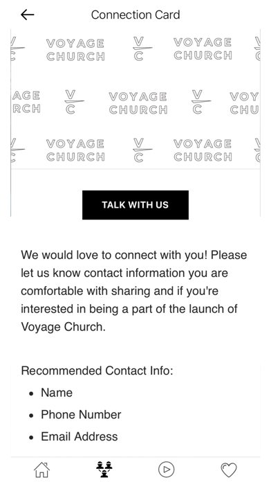 thevoyage.church Screenshot
