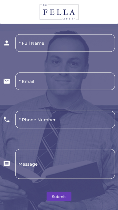 The Fella Law Firm Screenshot