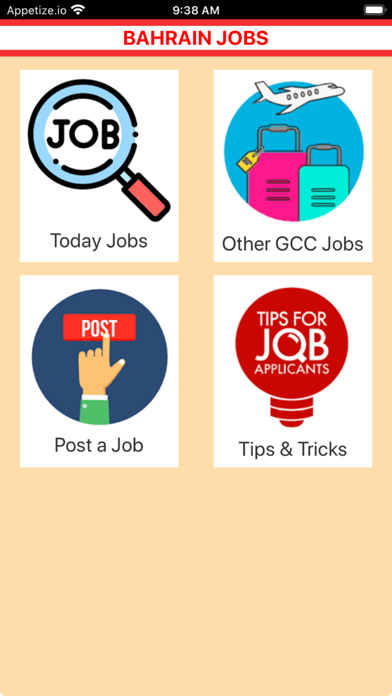 Bahrain Jobs Screenshot