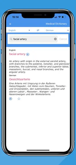 Game screenshot Advanced Medical Dictionary hack
