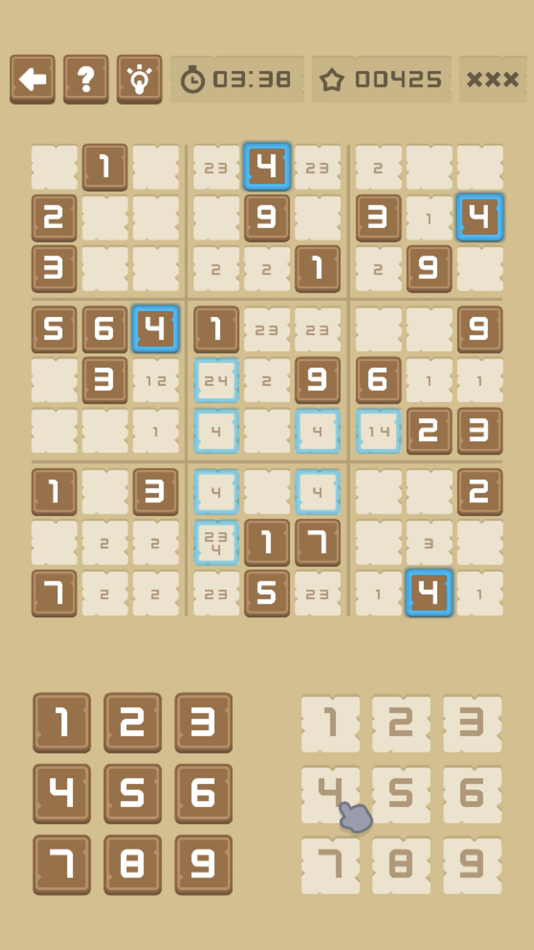 #1. Sudoku Classic Game (iOS) 由: Serguei Pogadaev
